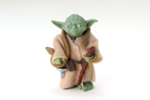 vintage yoda doll