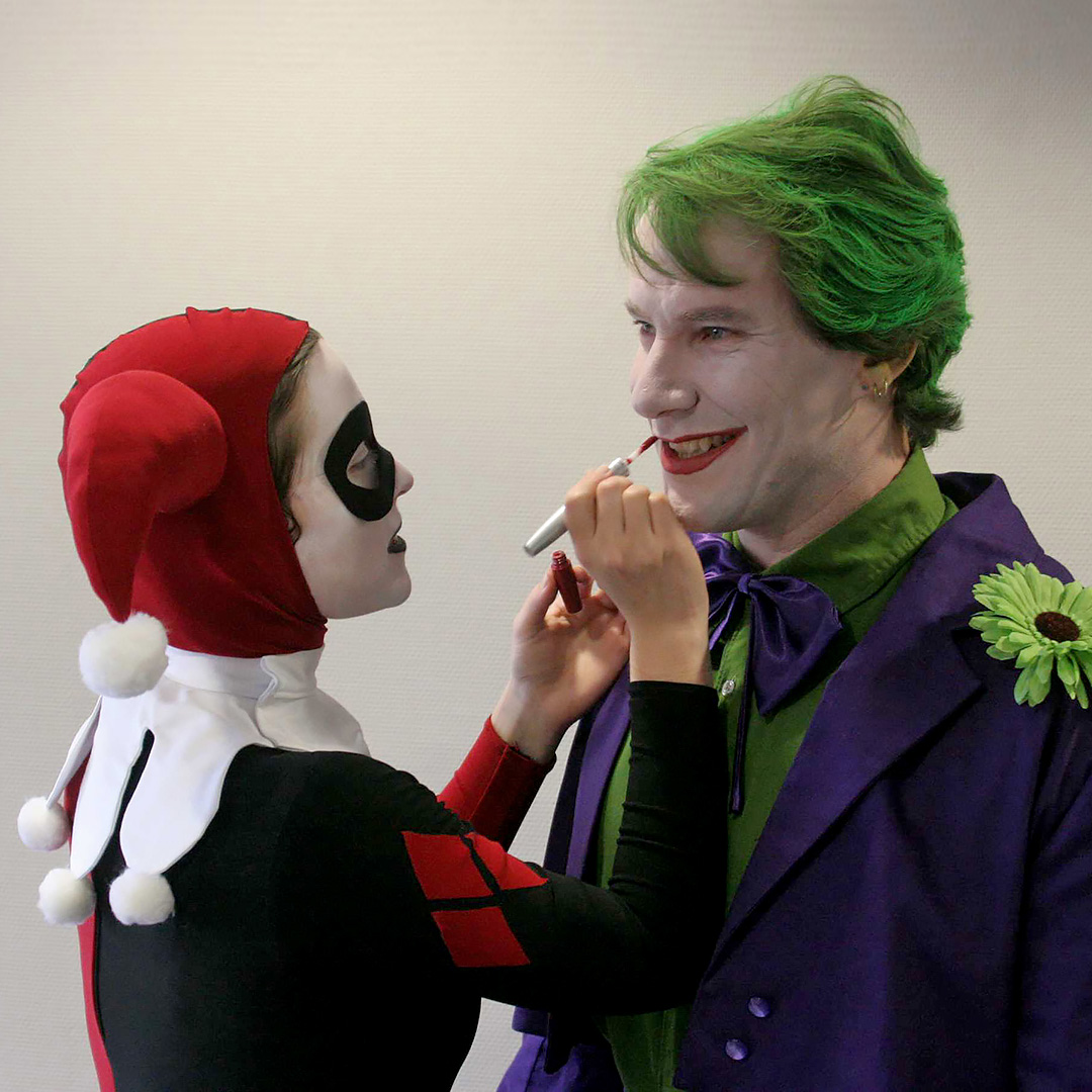 joker and harley cosplay