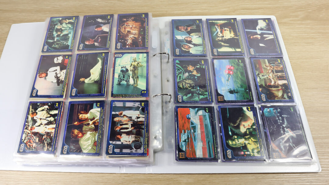 Confection Concepts Star Wars trading cards ("Postacardz")