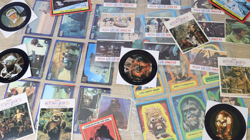 New Zealand vintage Star Wars cards and stickers